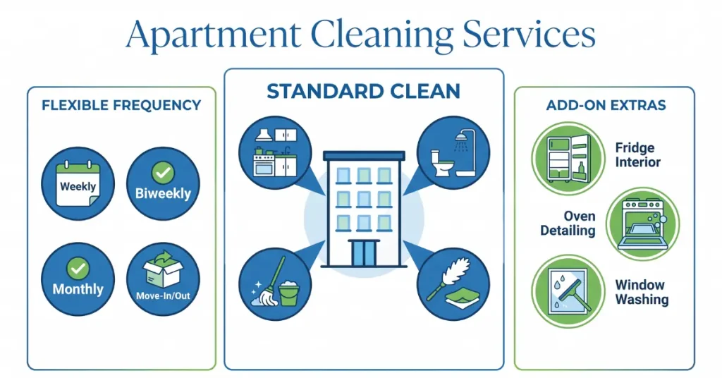 Apartment Cleaning Services: What's Typically Included